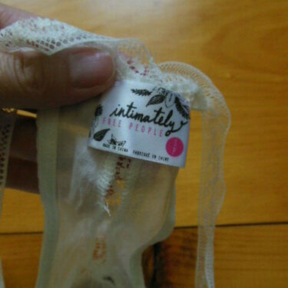 FREE PEOPLE S *Bundle of 3* Lace Halter Bras, Gown - Picture 4 of 8